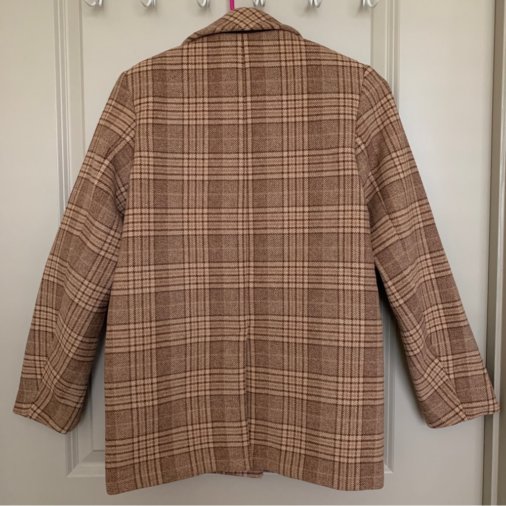 A&F Wool-Blend Blazer Coat XXSP - Picture 3 of 7